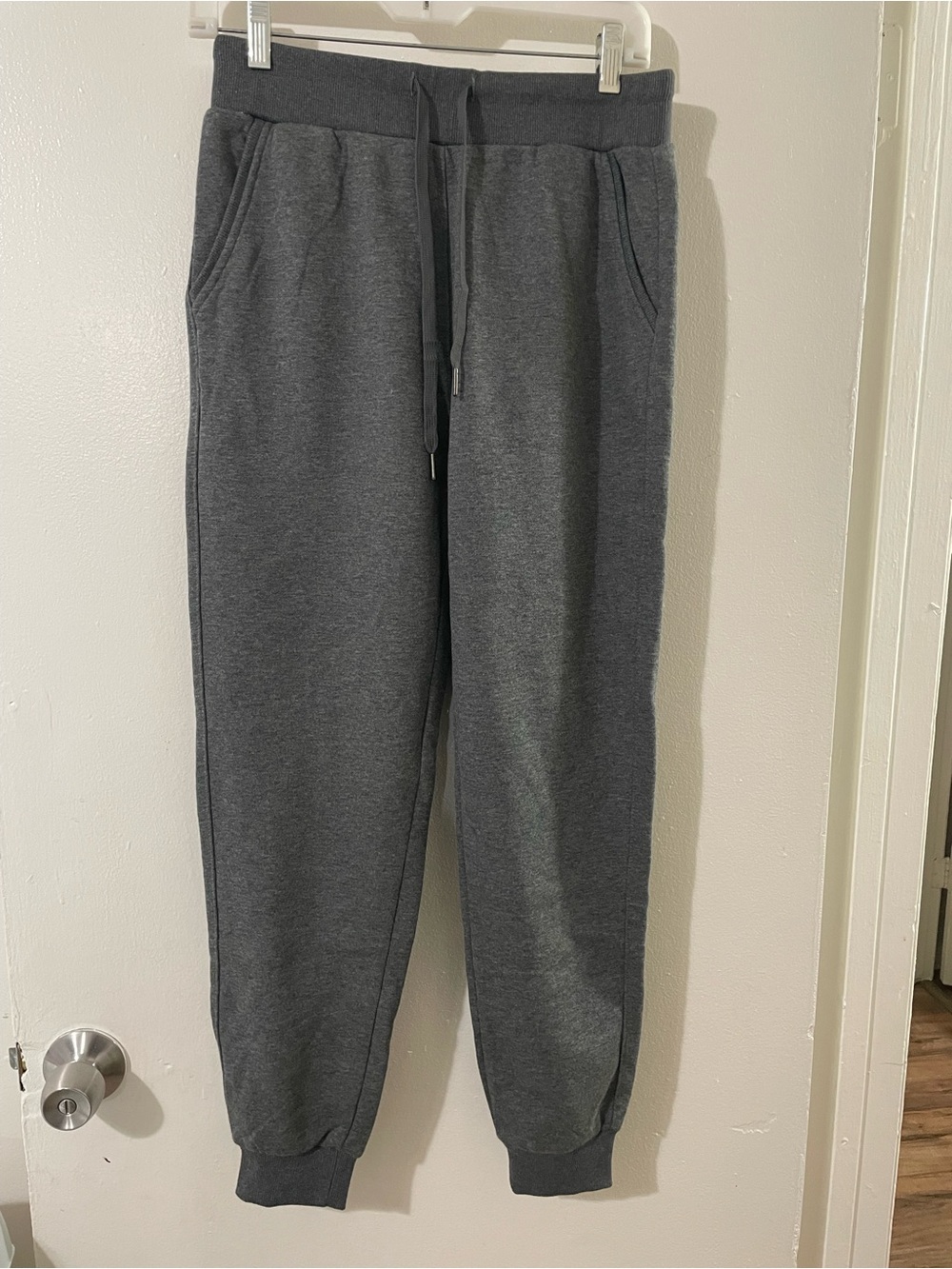 Love Charcoal Gray Women's Drawstring Jogger Pants